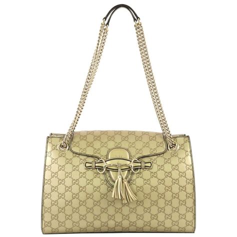 gucci emily chain bag price|gucci microguccissima leather shoulder bag.